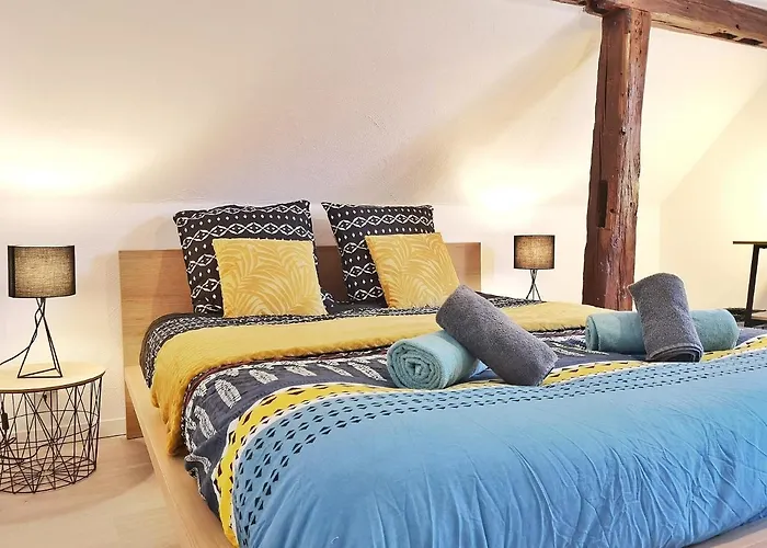 ✪ Le Convivial ✪ Duplex Alsacien ✪ Parking ✪ Rbnb✪ Apartmán Turckheim